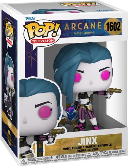 Arcane League of Legends POP! Vinyl Figure Jinx 9 cm