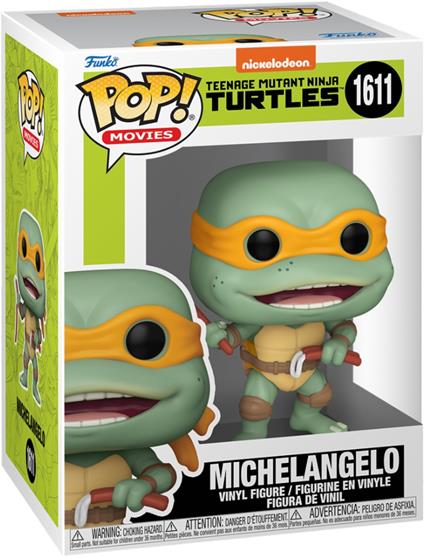 FUNKO POP TMNT Michelangelo Link Nunchaku
