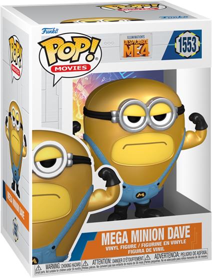 FUNKO POP Cattivissimo Me 4 Super Dave