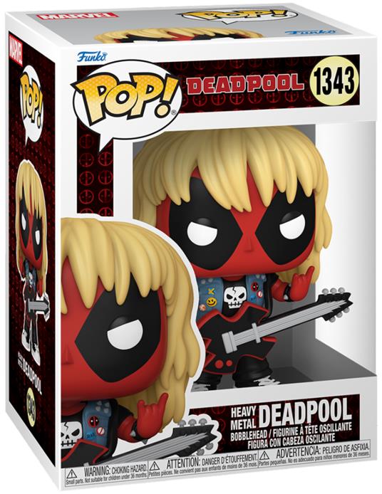 FUNKO POP Marvel Deadpool Metal Band