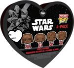 Funko Pop Valentines - Star Wars 4 pack Pocket chocolate