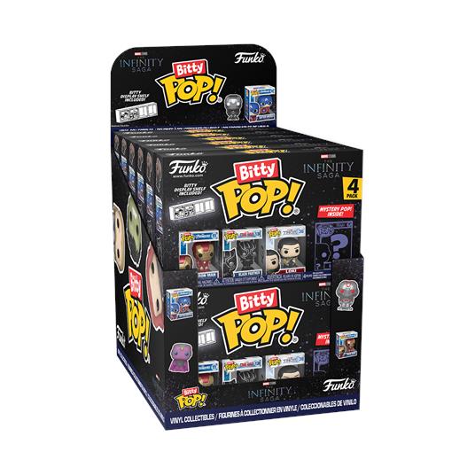 Marvel: Funko Bitty Pop! - The Infinity Saga Espositore 12 Pz Assortimento 4 Packs