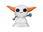 Star Wars: Mandalorian Pop! Vinile Figura Holiday Grogu Snwmn 9 Cm Funko
