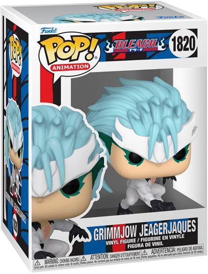FUNKO POP Bleach Grimmjow w/Chase GLOW