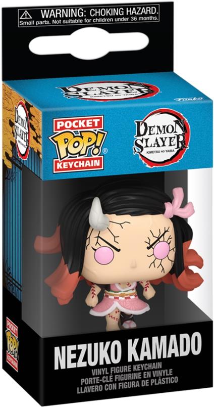 Demon Slayer: Kimetsu no Yaiba POP! Vinyl Keychains 4 cm Nezuko(Demon Form)