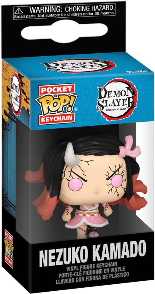 Demon Slayer: Kimetsu no Yaiba POP! Vinyl Keychains 4 cm Nezuko(Demon Form)