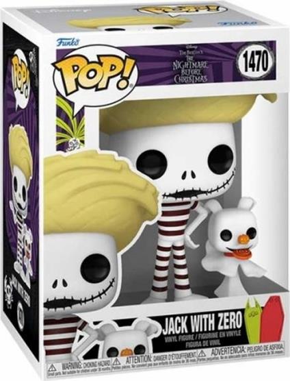 FUNKO POP Nightmare B.C. Jack Skellington w/Zero Beach