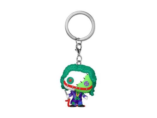 Dc Patchwork Pop! Vinile Portachiavis 4 Cm Joker Funko