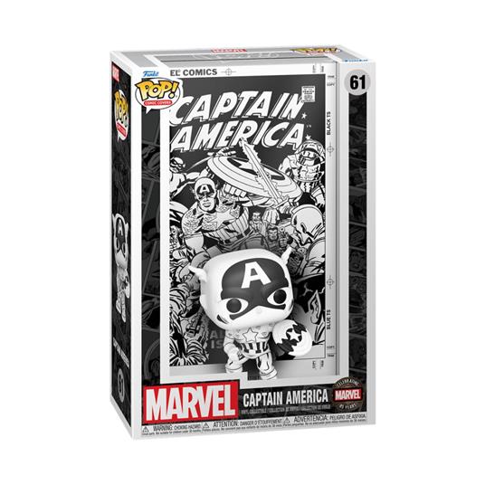 Marvel 85th Anniversary POP! Comic Cover Vinyl Figure Captain America 9 cm - 2