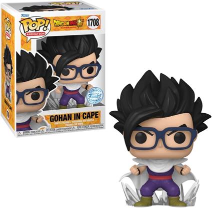 FUNKO POP ANIMATION DRAGON BALL SUPER GOHAN IN CAPE #1708 SPECIAL EDITION