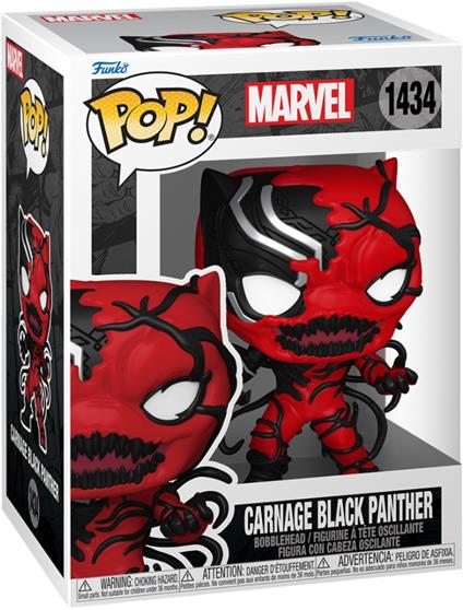 FUNKO POP Marvel Carnageized Black Panther