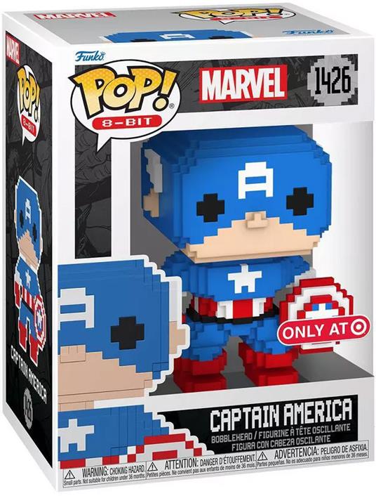 POP Marvel: 8-Bit- Captain America
