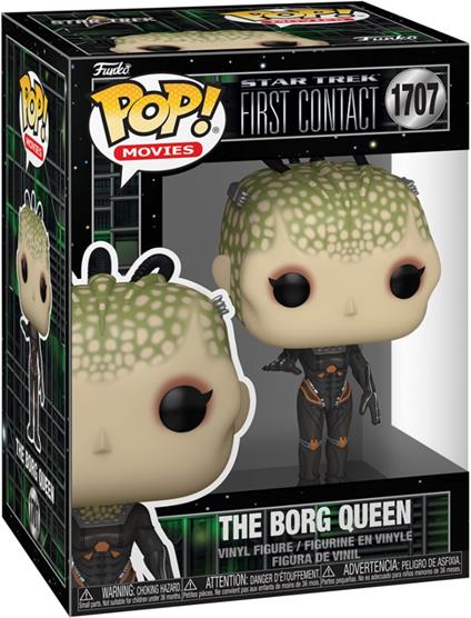 Star Trek First Contact Pop! Tv Vinile Figura Borg Queen 9 Cm Funko