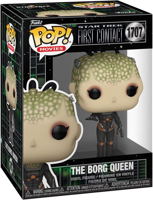 Star Trek First Contact Pop! Tv Vinile Figura Borg Queen 9 Cm Funko