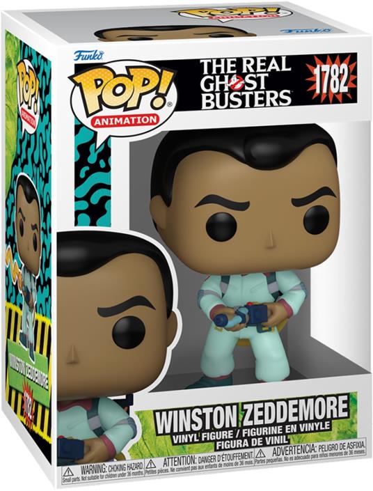 The Real Ghostbusters POP! Plus Animation Vinyl Figures Winston Zeddemore 9 cm
