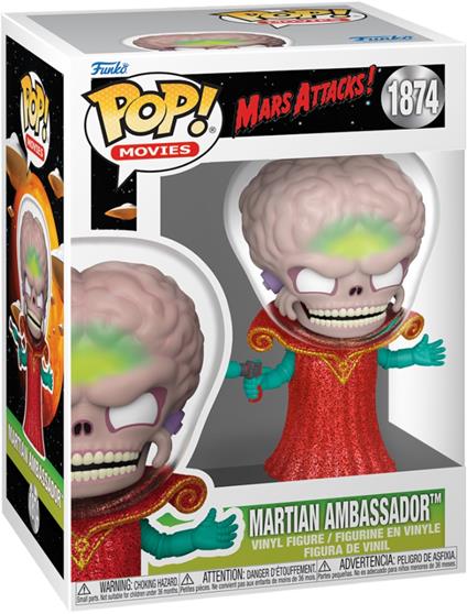 FUNKO POP Mars Attacks Alien Leader