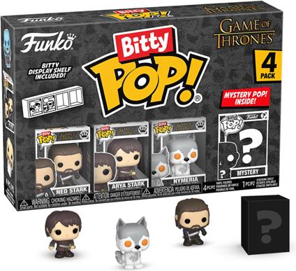 FUNKO BITTY POP 4 Pack Game of Thrones Ned Stark