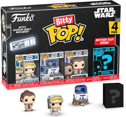 FUNKO BITTY POP 4 Pack Star Wars S2 Luke Skywalker