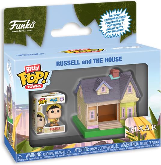 Up Bitty POP! Towns Vinyl Figure Russell and The House