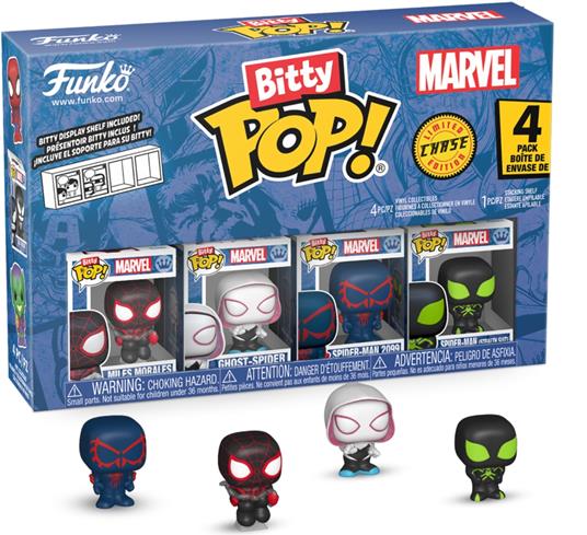 Spider-Man Bitty POP! Vinyl Figure 4-Pack Series 2 2 cm