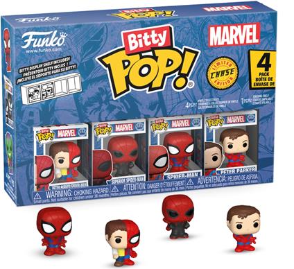 Spider-Man Bitty POP! Vinyl Figure 4-Pack Series 4 2 cm