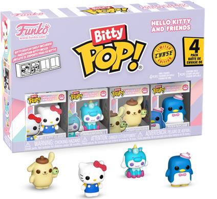 Hello Kitty and Friends Bitty POP! Vinyl Figure 4-Pack Series 1 2 cm