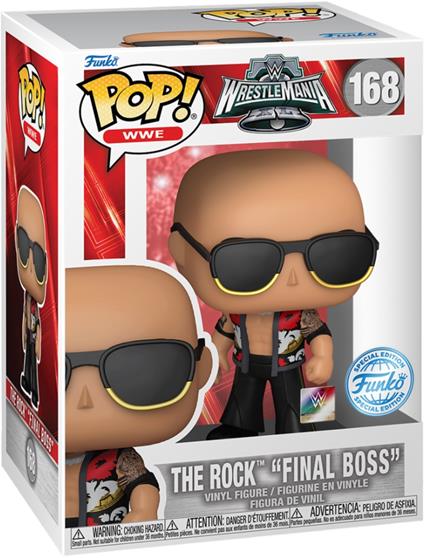 POP WWE: The Rock- Final Boss (WrestleMa