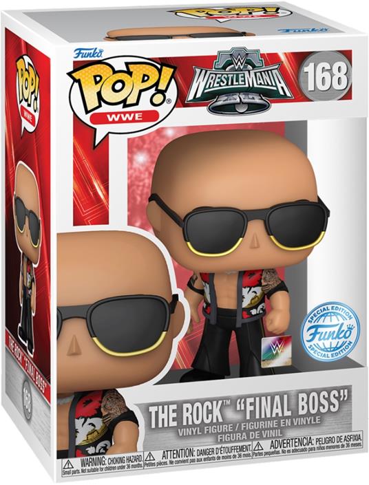 POP WWE: The Rock- Final Boss (WrestleMa