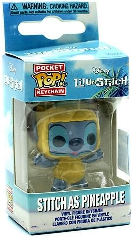 POP Keychain: Disney- Stitch as Pineappl
