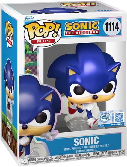 Funko POP Plus: Sonic- Sonic(PRL)
