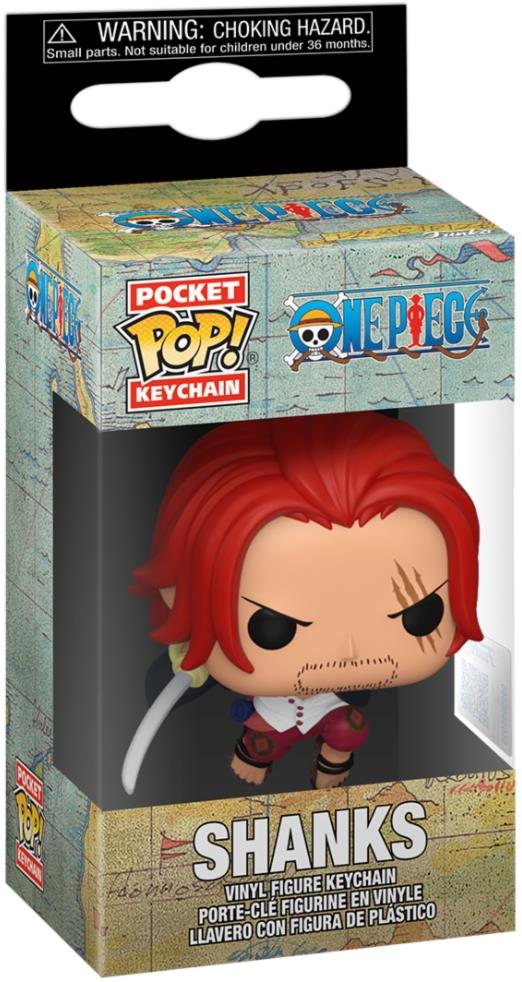 Funko POP Keychain: One Piece - Shanks