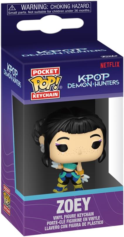 Funko POP Keychain: KPop Demon Hunters - Zoey