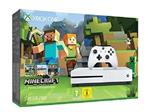 Microsoft Xbox One S + Minecraft Bianco 500 GB Wi-Fi