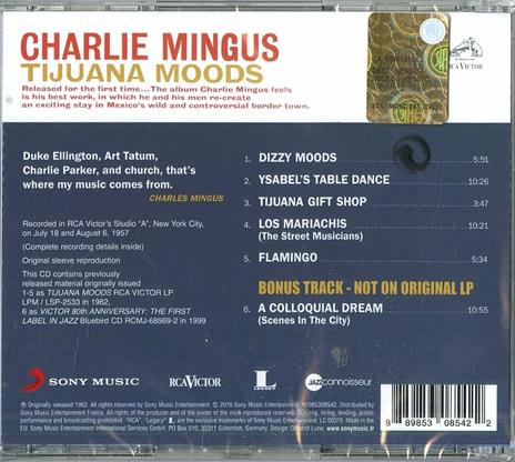 Tijuana Moods - CD Audio di Charles Mingus - 2