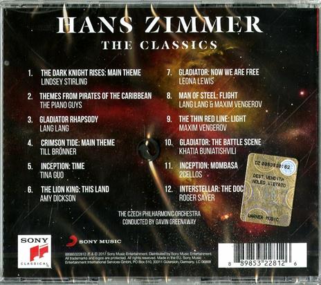 The Classics (Colonna sonora) - CD Audio di Hans Zimmer - 2