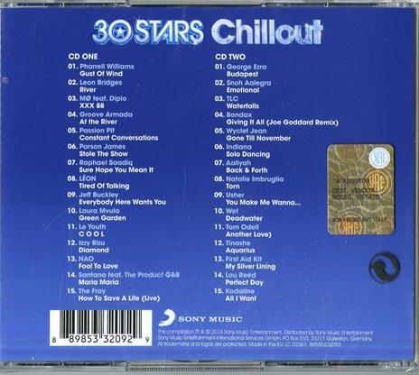 30 Stars. Chill - CD Audio - 2