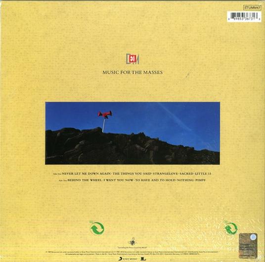 Music for the Masses - Vinile LP di Depeche Mode - 2