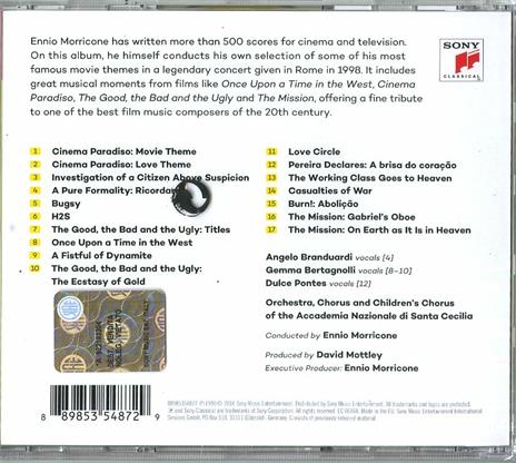 Ennio Morricone Conducts Ennio Morricone. His Greatest Hits (Colonna sonora) - CD Audio di Ennio Morricone - 2