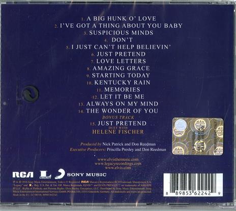The Wonder of You. Elvis Presley with the Royal Philharmonic - CD Audio di Elvis Presley,Royal Philharmonic Orchestra - 2
