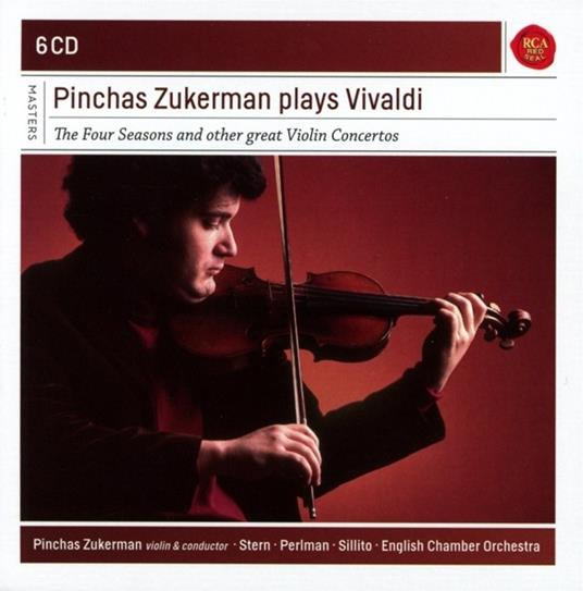 Pinchas Zukerman suona Vivaldi - CD Audio di Antonio Vivaldi,Pinchas Zukerman,English Chamber Orchestra