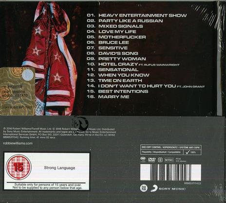 The Heavy Entertainment Show - CD Audio + DVD di Robbie Williams - 2