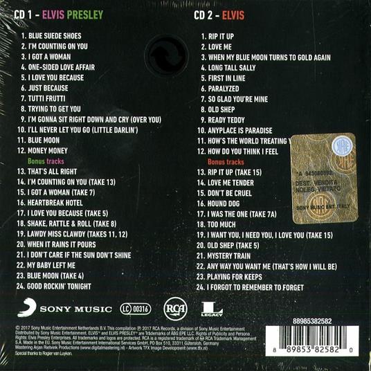 Elvis Presley - Elvis - CD Audio di Elvis Presley - 2