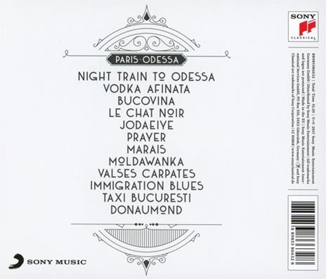 Paris - Odessa - CD Audio di David Orlowsky - 2