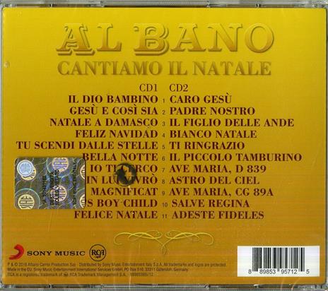 Cantiamo il Natale - CD Audio di Al Bano - 2