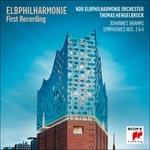 Sinfonie n.3, n.4 - CD Audio di Johannes Brahms,Thomas Hengelbrock,NDR Elbphilharmonie Orchester