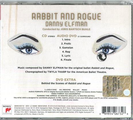Rabbit & Rogue (Colonna sonora) - CD Audio di Danny Elfman - 2