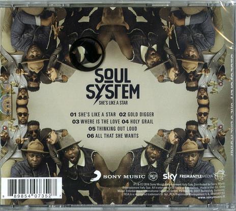 She's Like a Star (X-Factor 2016) - CD Audio di Soul System - 2