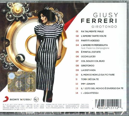 Girotondo (Sanremo 2017) - CD Audio di Giusy Ferreri - 2