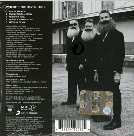 Where's the Revolution (Maxi Single) - CD Audio di Depeche Mode - 2