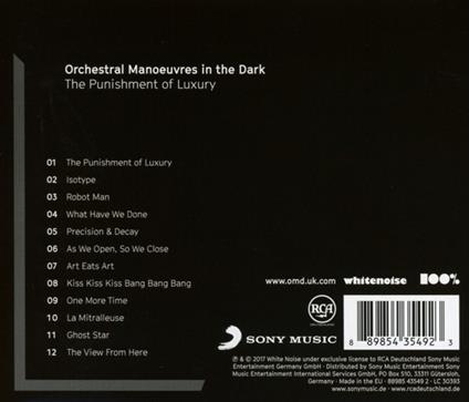 Punishment of Luxury - CD Audio di OMD